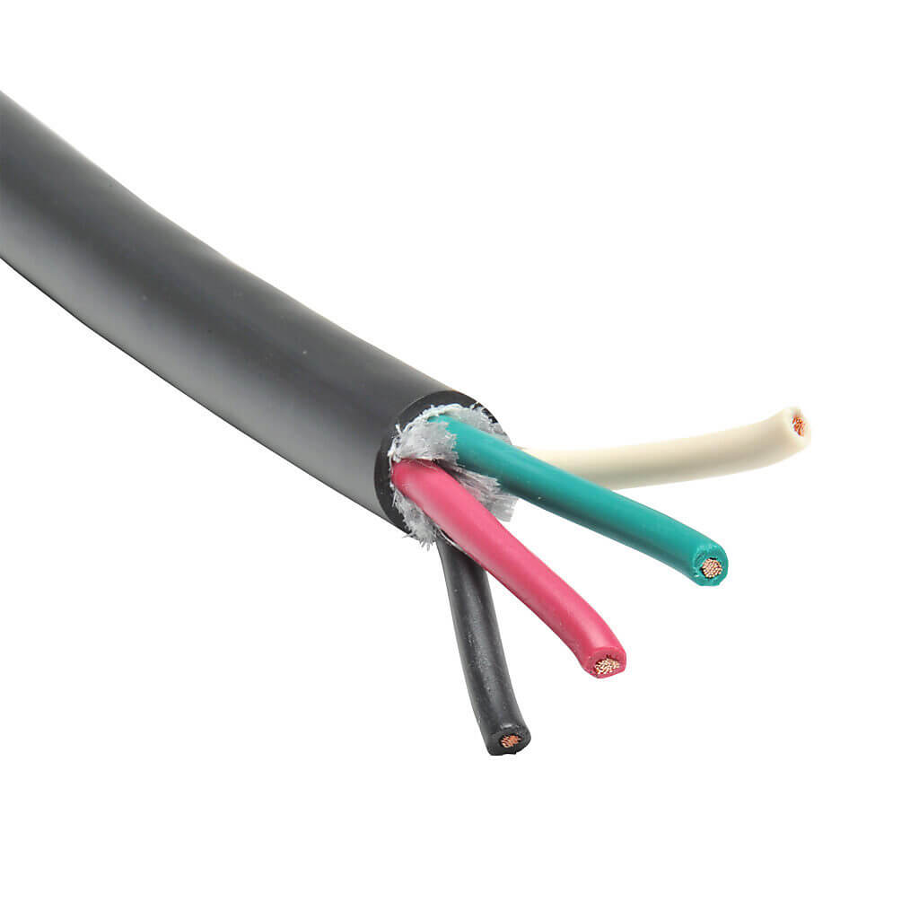 1.5 평방 mm 4 코어 유연한 케이블 멀티 코어 1mm 2.5mm 4mm 6mm PVC 코팅 유연한 전기 와이어 케이블 제조업체 주택 배선용