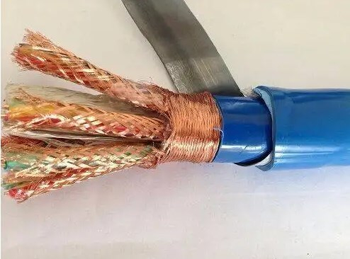 도매 가격 PVC 절연 구리 와이어 브레이드 차폐 SWA STA 기갑 멀티 코어 0.5mm 0.75mm 1.5mm 1mm 2.5mm 계측 전선 케이블