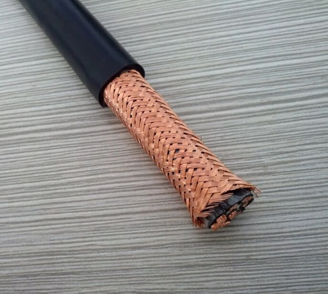 300/500v 1.0 mm2 멀티코어 유연한 구리 와이어 메쉬 차폐 PVC 절연 PVC 피복 18 awg RVVP 차폐 유연한 케이블